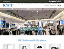 Tablet Screenshot of kwtled.com
